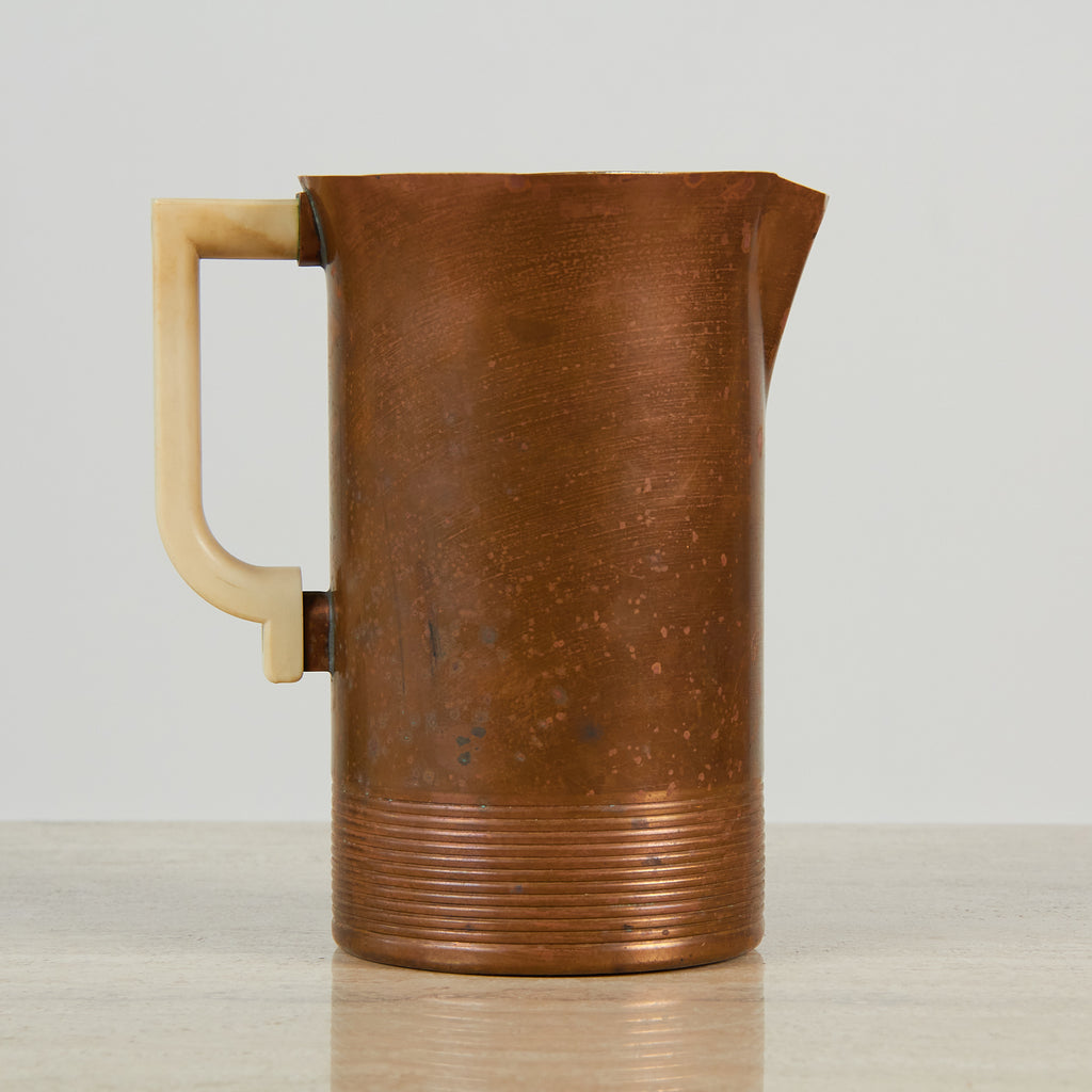 Small Copper and Brass Pitcher – The Gentleman's Stache, DBA