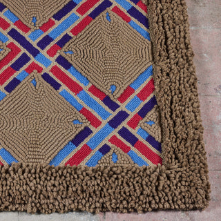 Geometric Shag Rug