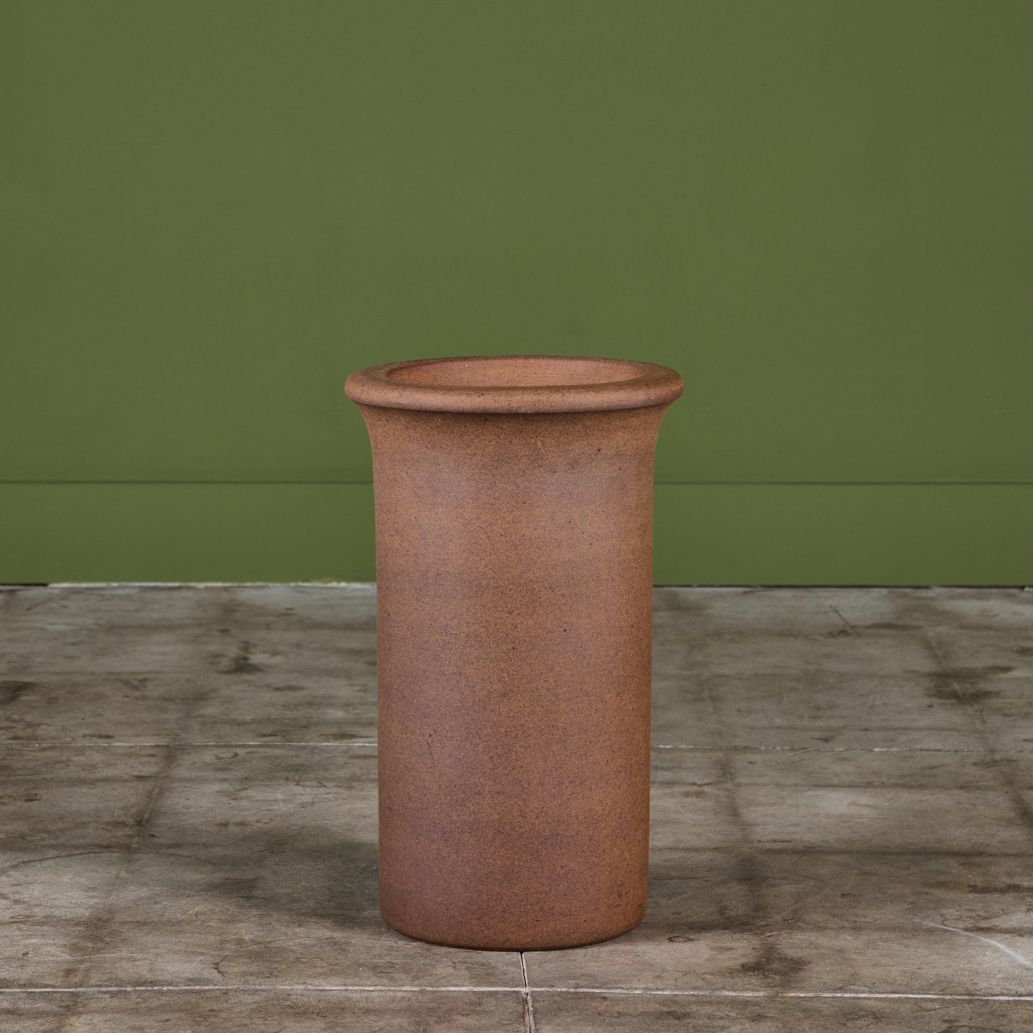 Architectural Pottery Stoneware Tulip Planter/Umbrella Stand