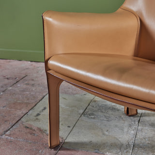 Mario Bellini Cab Lounge Chair for Cassina