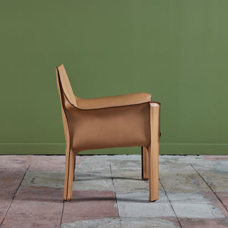 Mario Bellini Cab Lounge Chair for Cassina