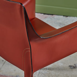 ON HOLD ** Mario Bellini Cab Arm Chair for Cassina