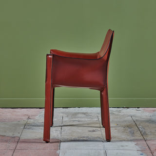 ON HOLD ** Mario Bellini Cab Arm Chair for Cassina