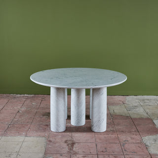 Mario Bellini Carrara Marble Dining Table for Cassina