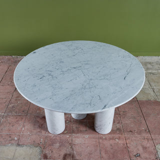 Mario Bellini Carrara Marble Dining Table for Cassina