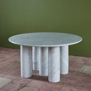 Mario Bellini Carrara Marble Dining Table for Cassina