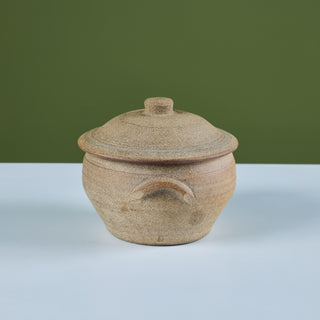 Bernard Leach Ceramic Glazed Jar