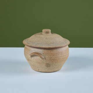 Bernard Leach Ceramic Glazed Jar