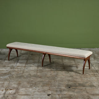 Bertha Schaefer Long Bench for Singer and Sons