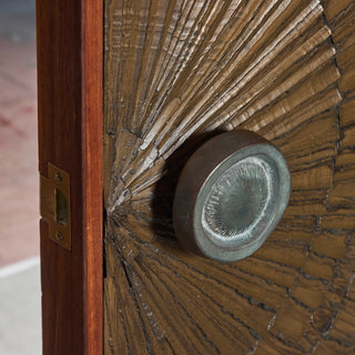 "Heroic Sunburst" Bronze Doors by Billy Joe McCarroll and David Gillespe for Forms and Surfaces