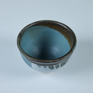 Blue Ceramic Glazed Bowl