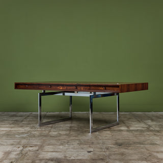 Bodil Kjaer 'James Bond' Executive Desk for E. Pedersen & Son Denmark