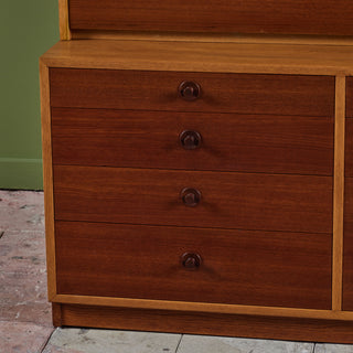 ON HOLD ** Børge Mogensen Two Piece Cabinet or Secretary for Karl Andersson and Sons