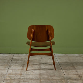 Børge Mogensen Teak Side Chair for Søborg Mobelfabrik