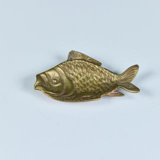 Brass Japanese Fish Dish