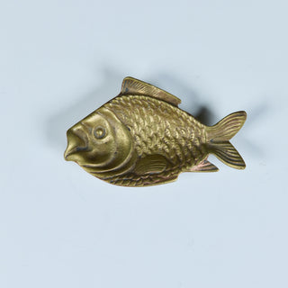 Brass Japanese Fish Dish