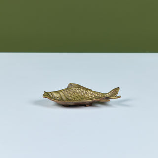 Brass Japanese Fish Dish