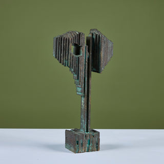 Abstract Bronze Sculpture