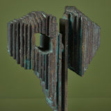 Abstract Bronze Sculpture