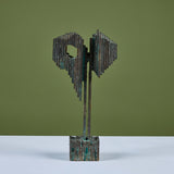 Abstract Bronze Sculpture