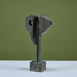 Abstract Bronze Sculpture