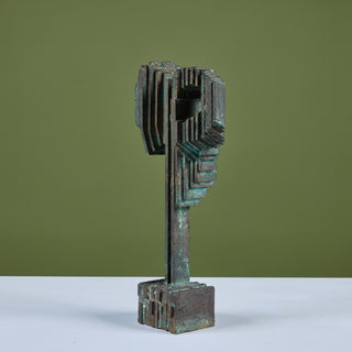 Abstract Bronze Sculpture