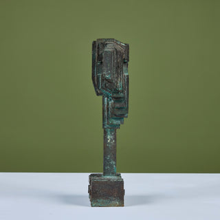 Abstract Bronze Sculpture