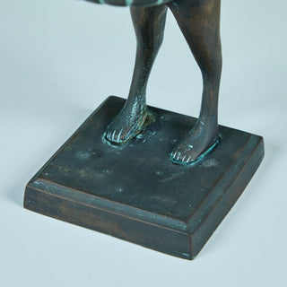 Bronze Butler Cat in the Style of Diego Giacometti