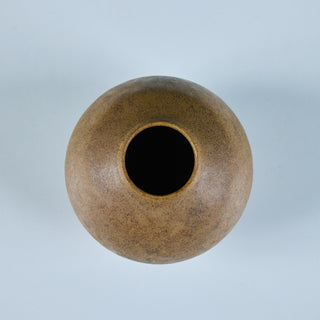 Ceramic Glazed Orb Vase