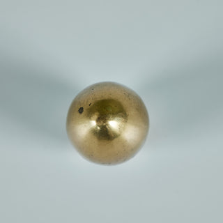 Carl Auböck Style Brass Egg Paperweight