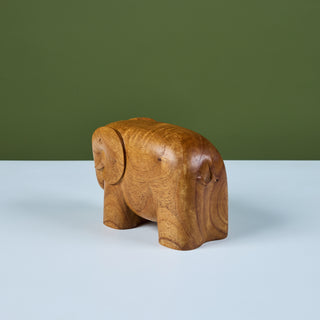 Hand Carved Elephant