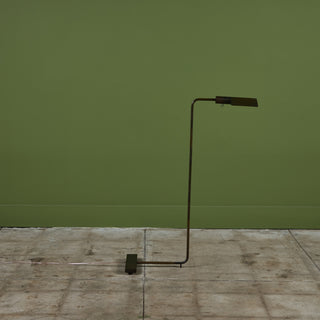 Cedric Hartman Extendable Brass Floor Lamp