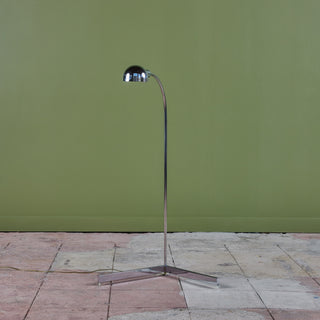 Cedric Hartman 2H Stainless Steel Pharmacy Floor Lamp