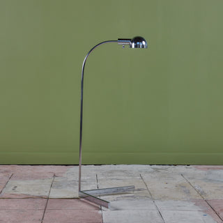 Cedric Hartman 2H Stainless Steel Pharmacy Floor Lamp