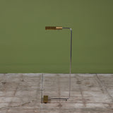 Cedric Hartman Brass and Stainless Steel Floor Lamp