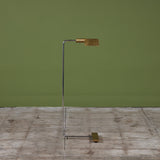 Cedric Hartman Brass and Stainless Steel Floor Lamp