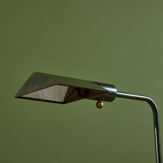 Cedric Hartman Patinated Brass Floor Lamp