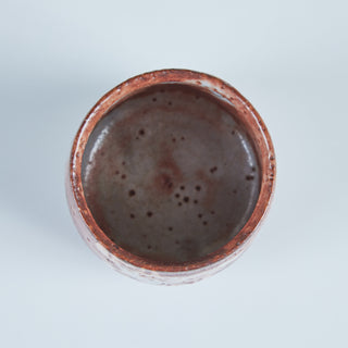 Dry Shino Glaze Stoneware Cup