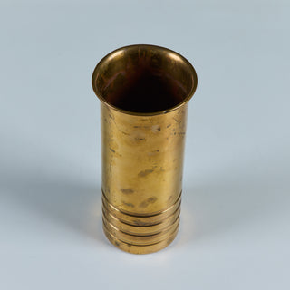 Brass Vase by Walter von Nessen for Chase