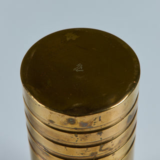 Brass Vase by Walter von Nessen for Chase