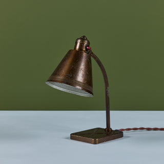 Brass Desk Lamp for Chase USA