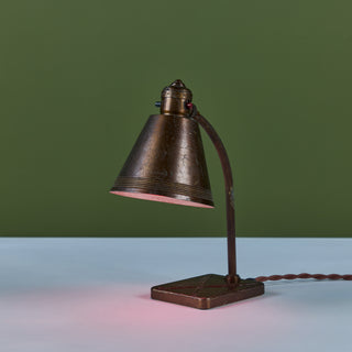 Brass Desk Lamp for Chase USA