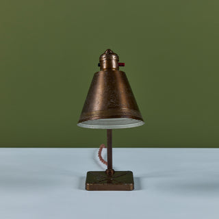 Brass Desk Lamp for Chase USA