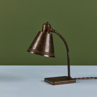 Brass Desk Lamp for Chase USA