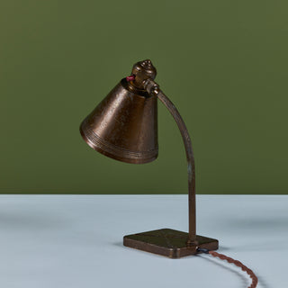 Brass Desk Lamp for Chase USA