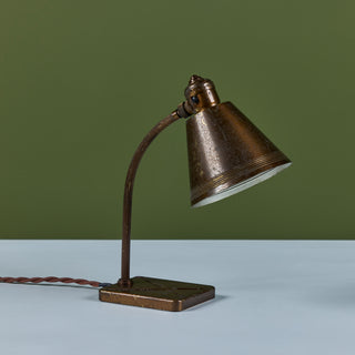 Brass Desk Lamp for Chase USA