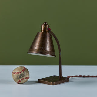 Brass Desk Lamp for Chase USA