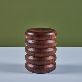 Hawk & Stone Claro Walnut Ribbed Stand