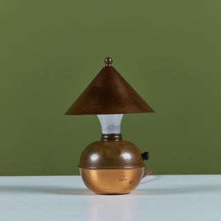 Copper Glow Lamp by Ruth Gerth for Chase