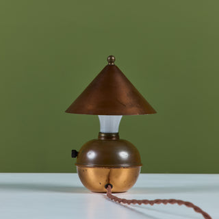 Copper Glow Lamp by Ruth Gerth for Chase